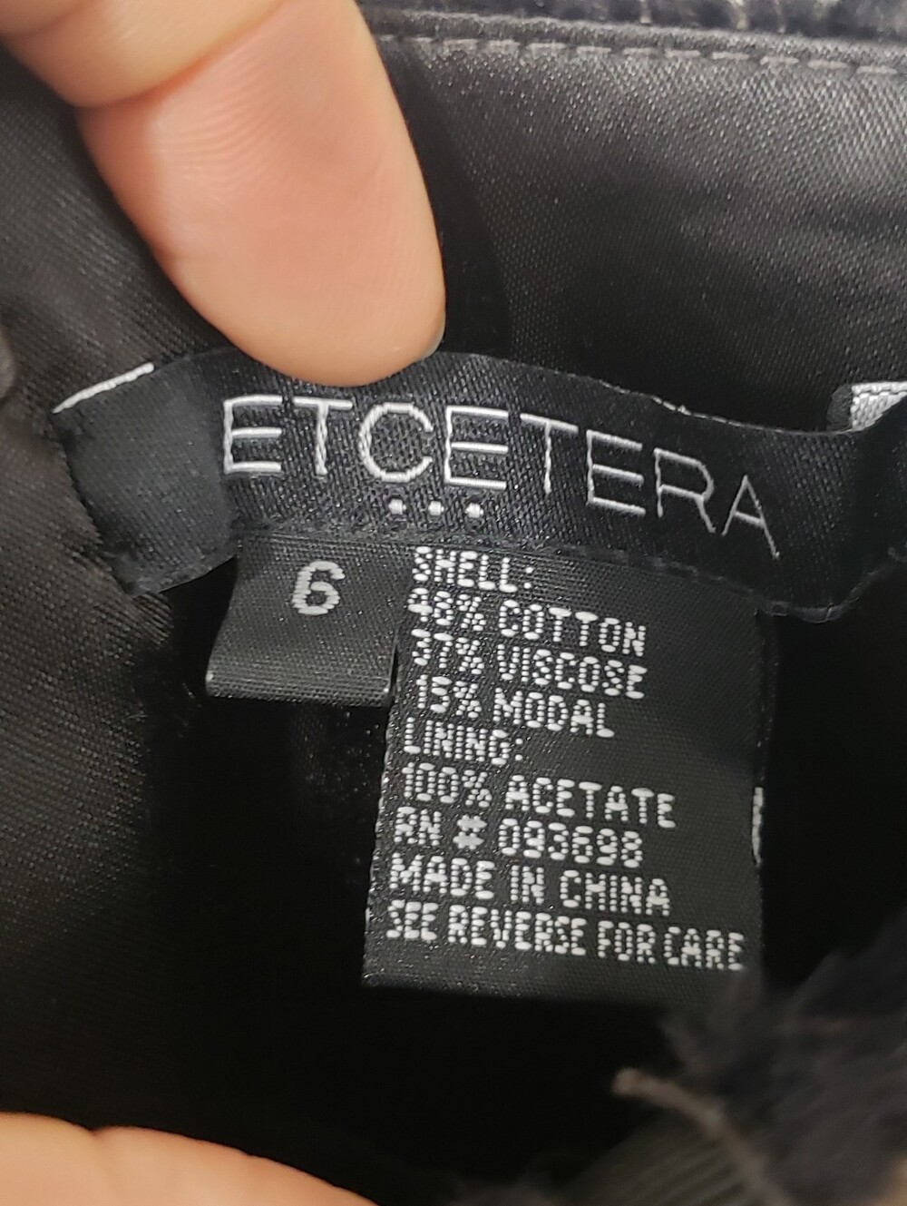 ETCETERA Faux Fur Giraffe Print Pencil Skirt Size 6 - Picture 10 of 11